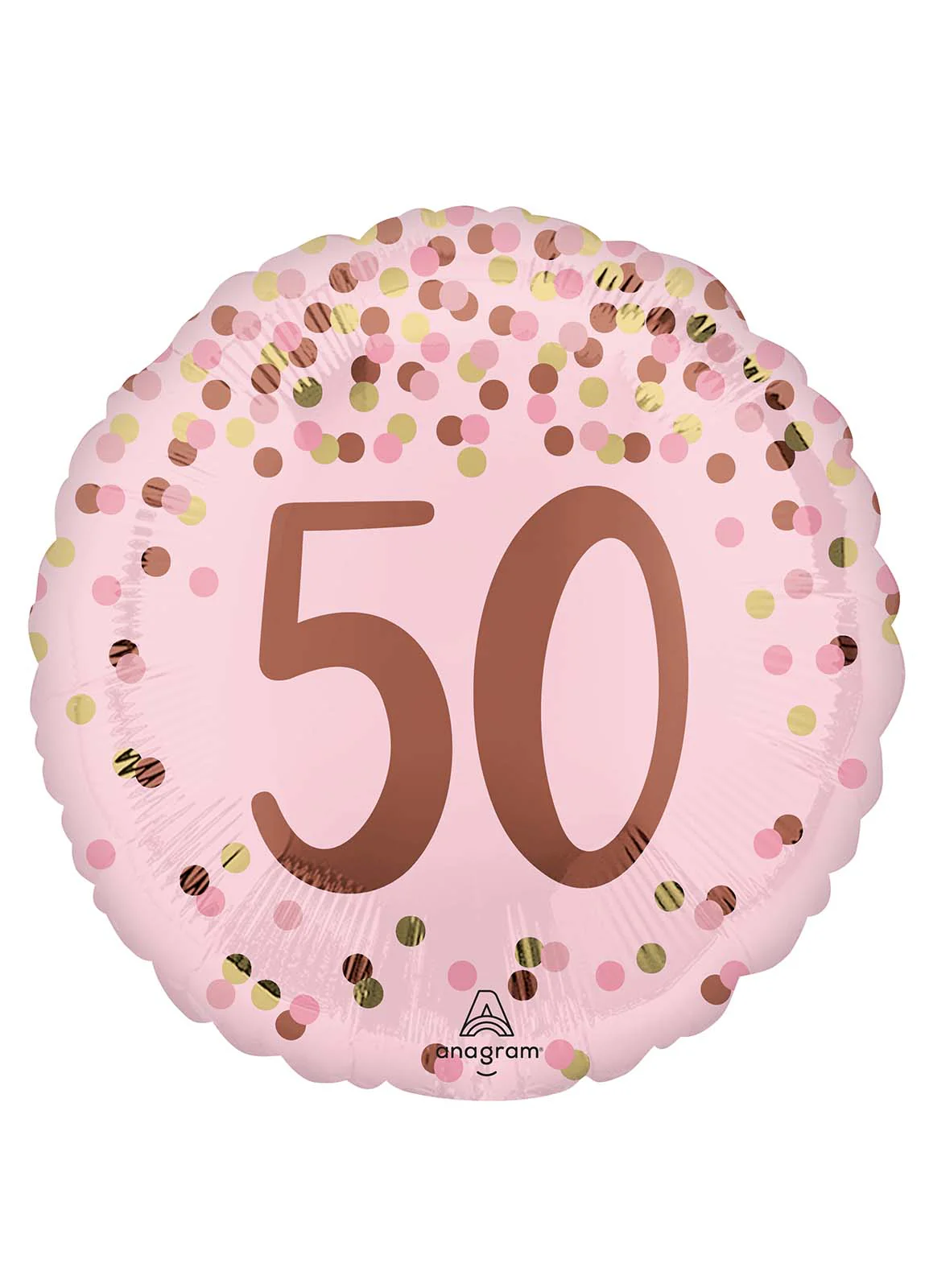 Pretty Pink 50th Birthday Foil Balloon