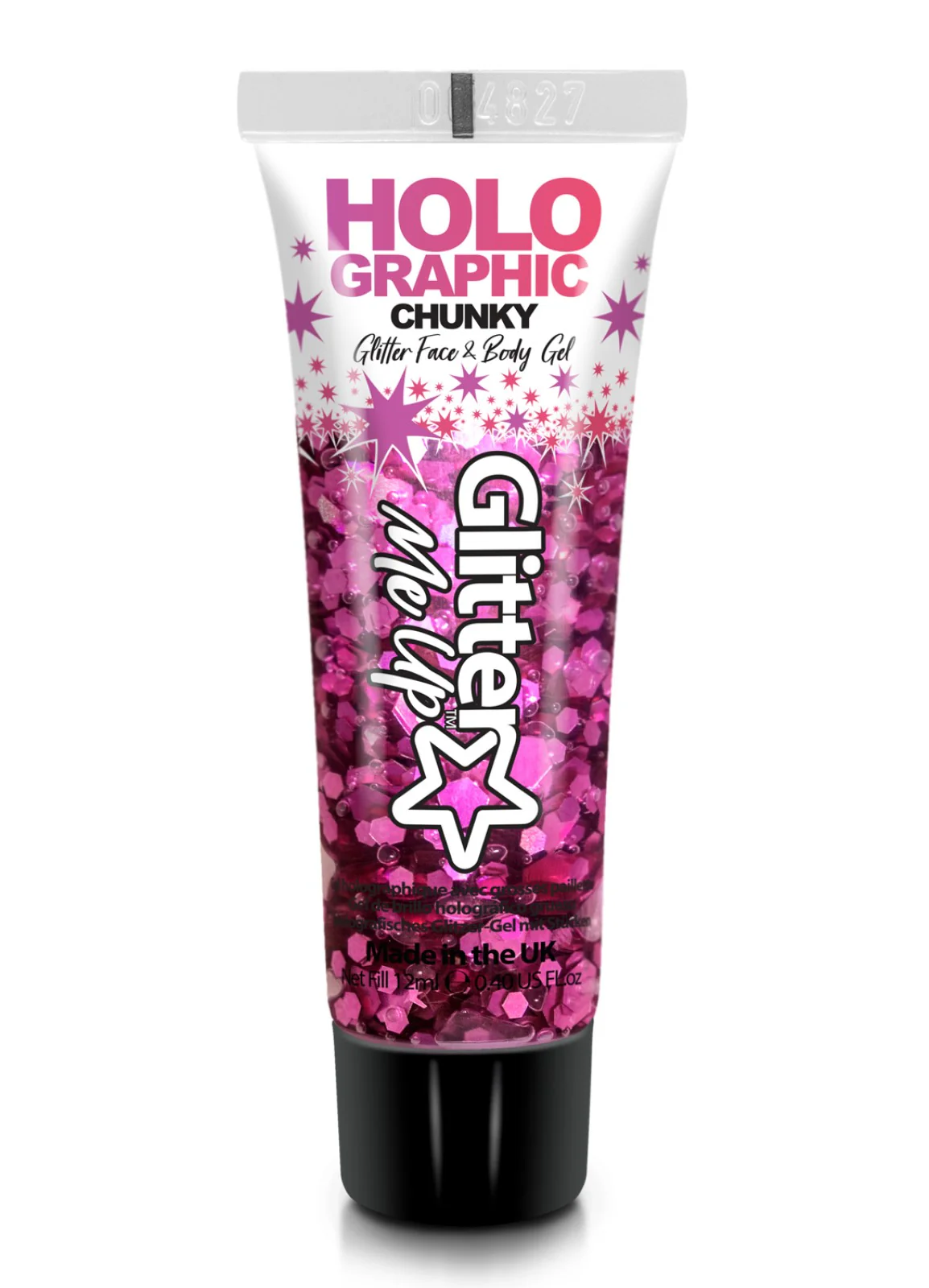 Princess Pink Chunky Glitter Gel 12ml