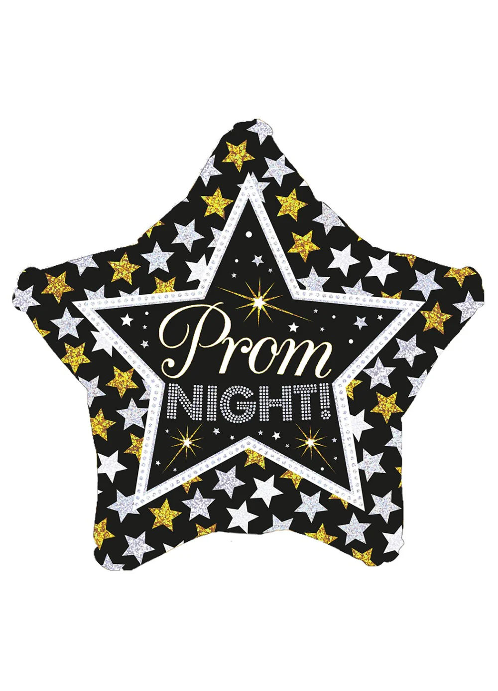 Prom Night Star Foil Balloon