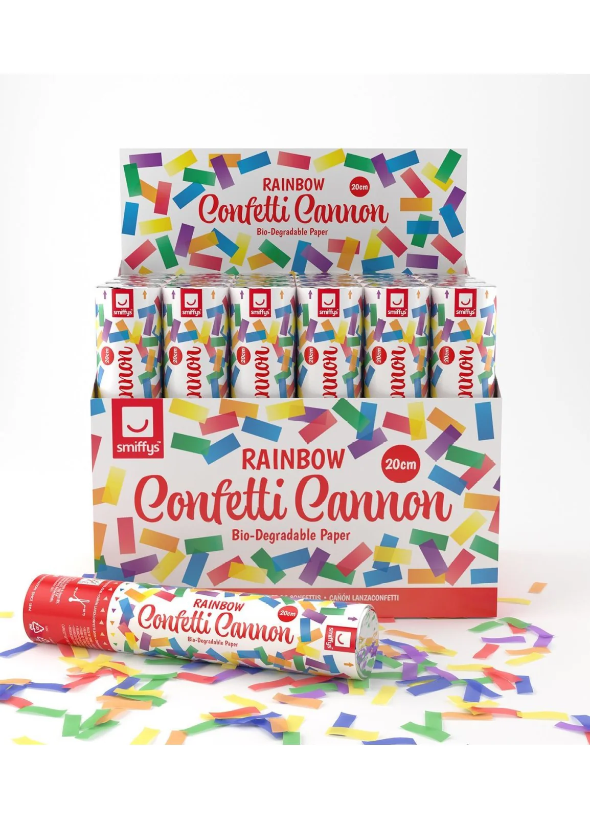 Rainbow Confetti Cannon
