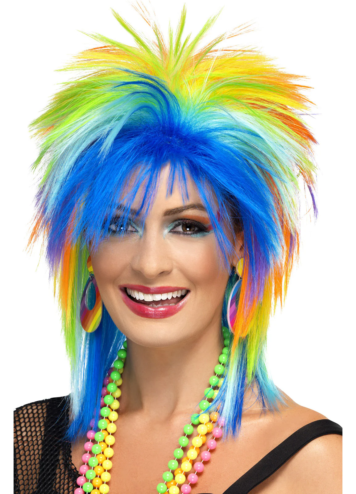 Rainbow Punk Wig