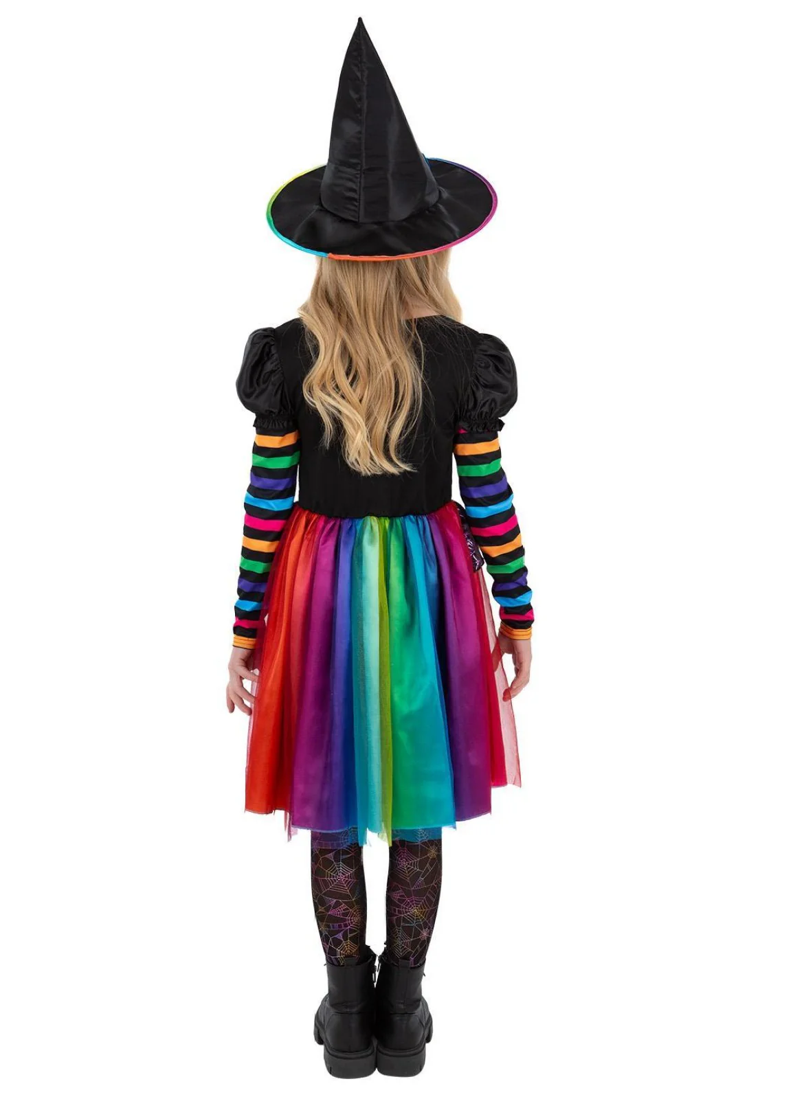 Rainbow Witch Costume Child - Image 2