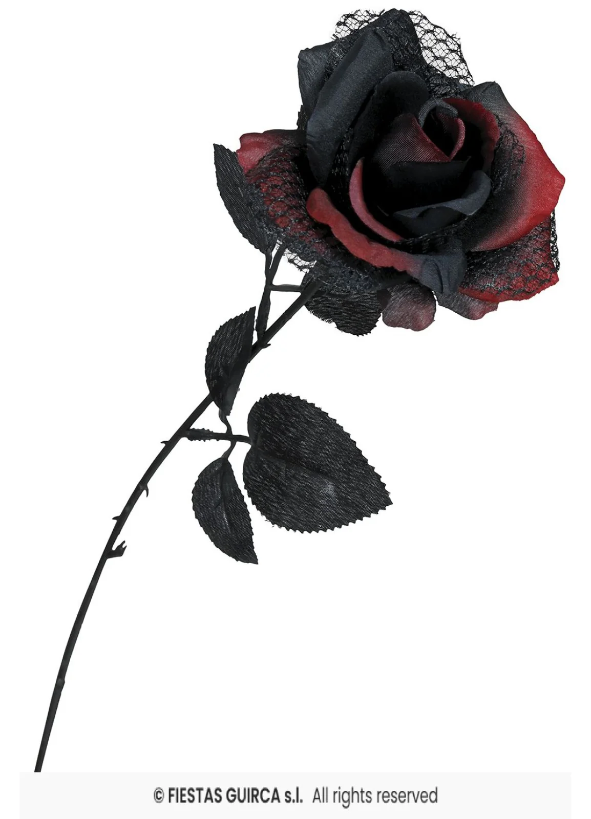 Red & Black Rose - Image 2