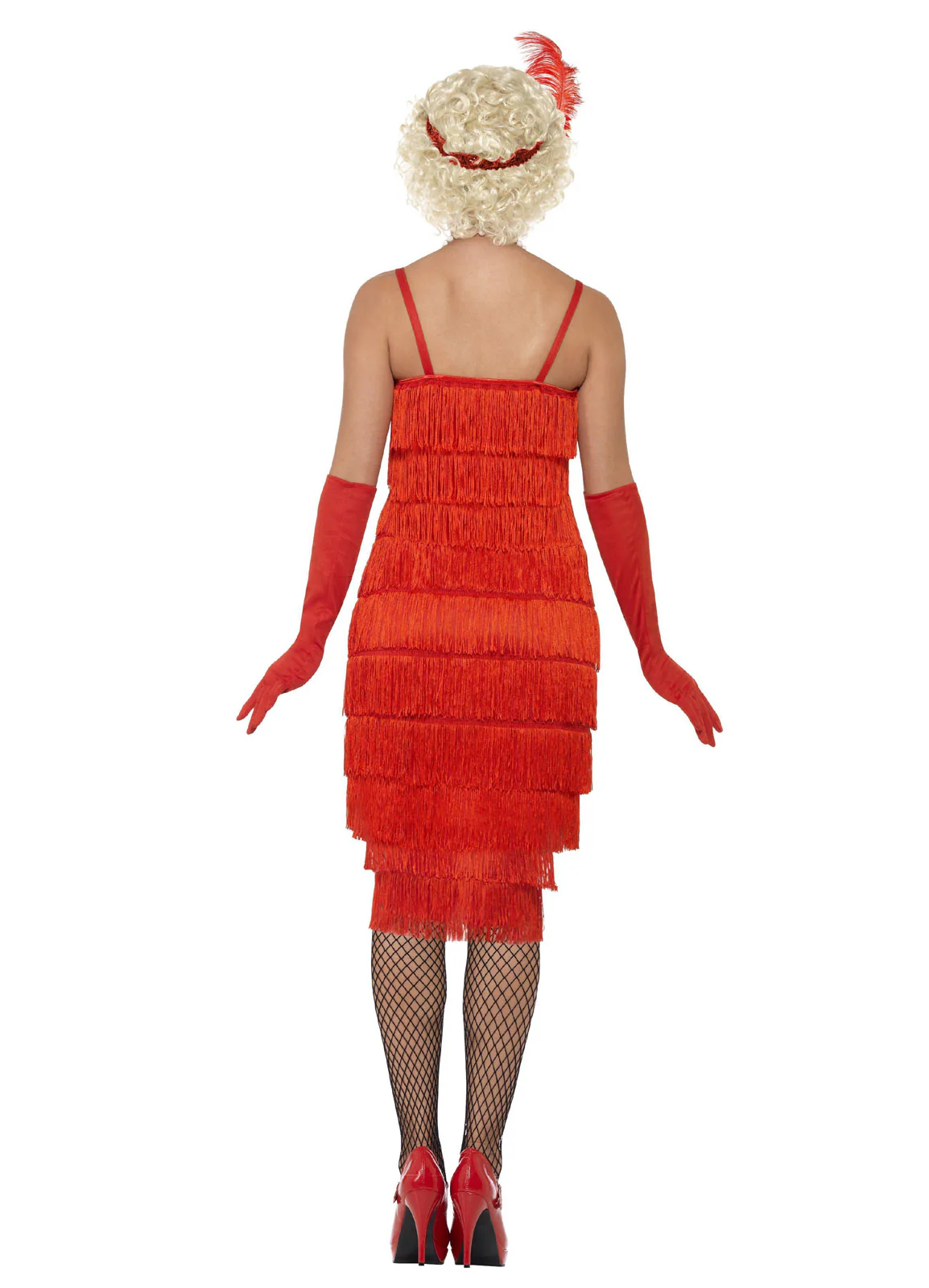 Red Flapper Costume Adult - Image 3