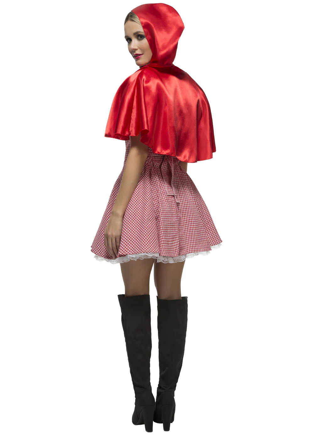 Red Riding Hood Fever Costume Adult - Image 3