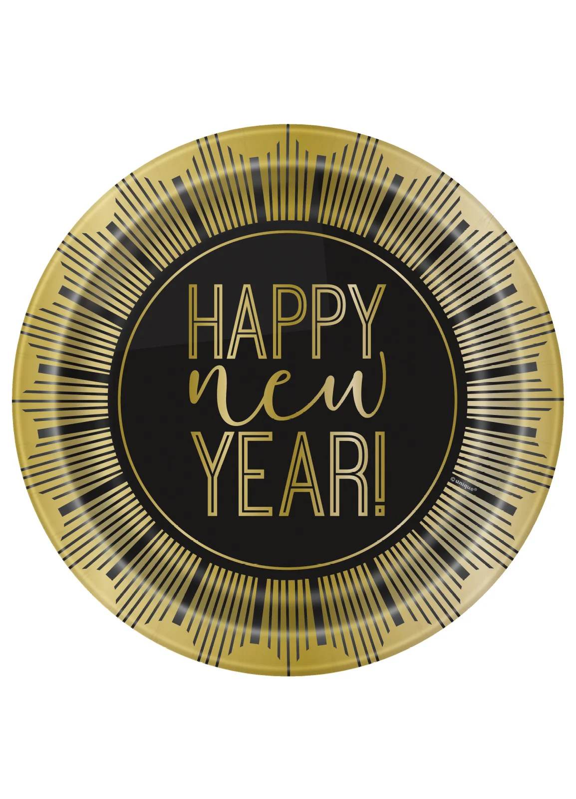 Roaring Happy New Year Plates 8pk