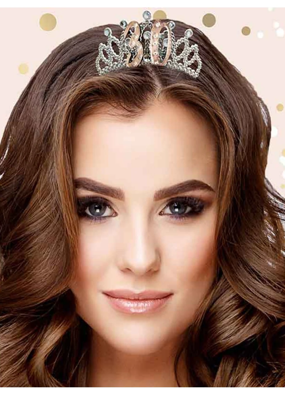 Rose Gold 30th Birthday Tiara - Image 2