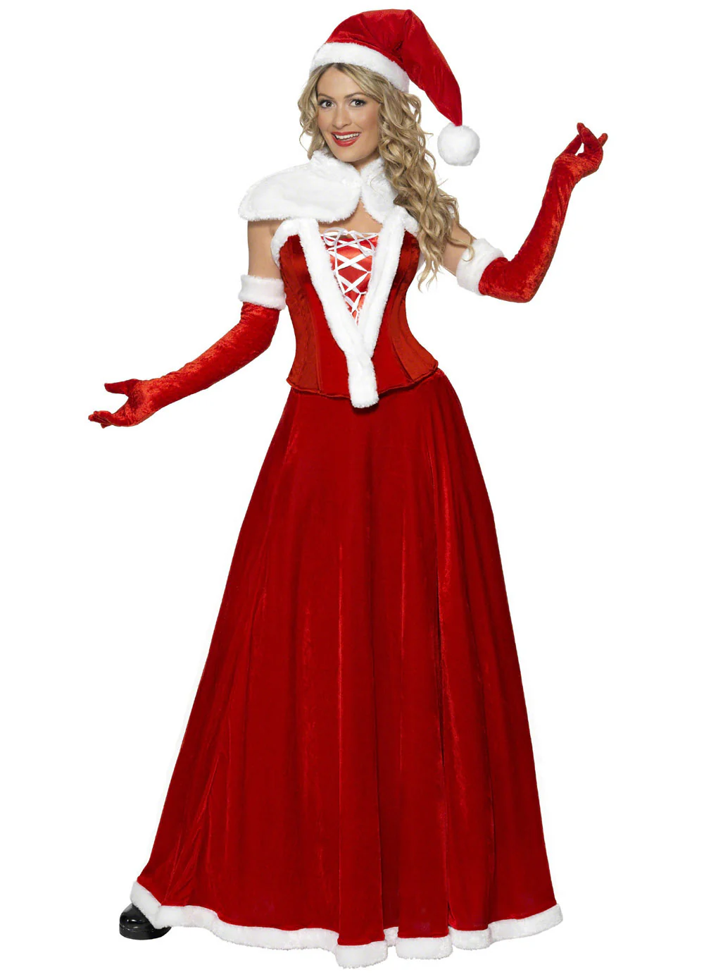 Santa Lady Costume Adult