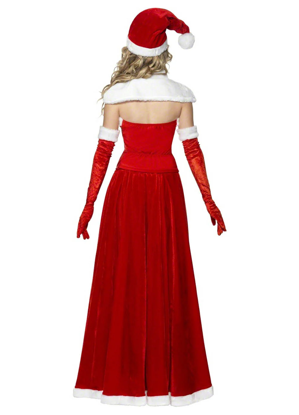 Santa Lady Costume Adult - Image 3