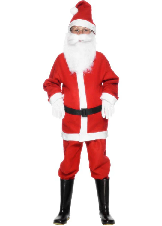 Santa Suit Costume Child - Image 2