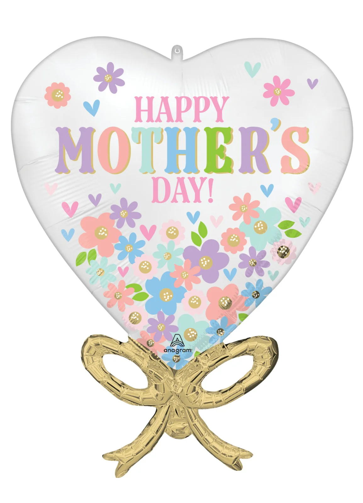 Satin Mother's Day Daisy Chain Foil Balloon