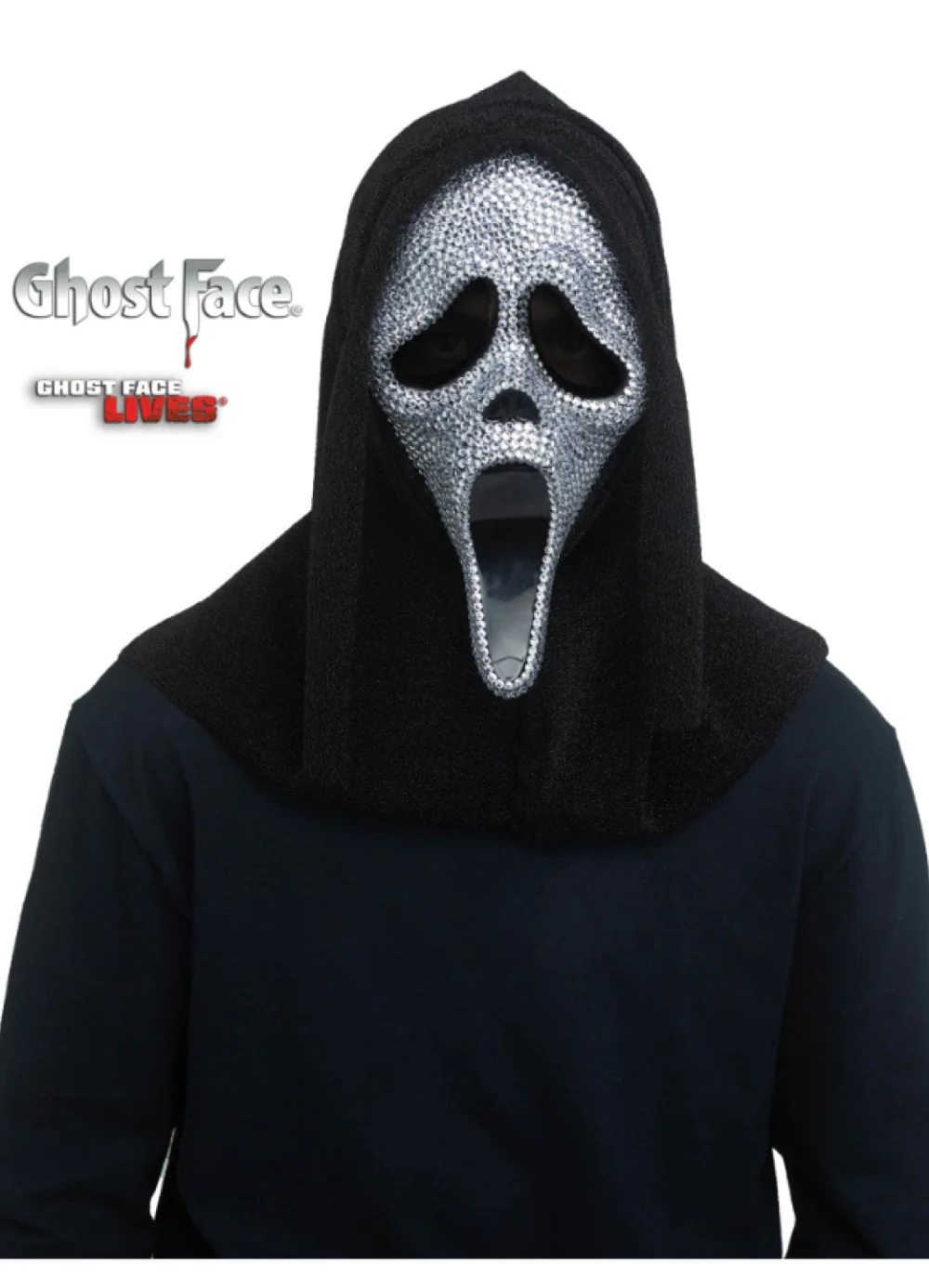Scream Bling Crystal Mask