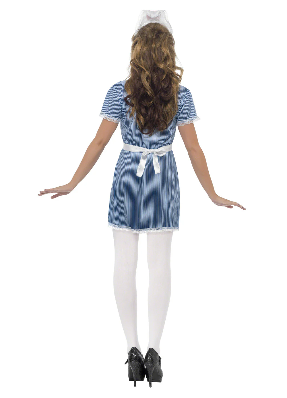 Sexy Blue Nurse Adult - Image 3