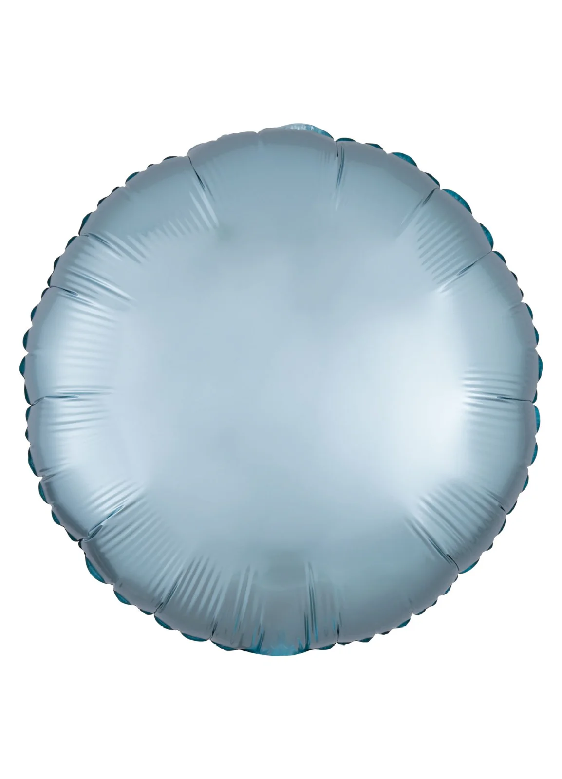 Silk Lustre Pastel Blue Round Balloon