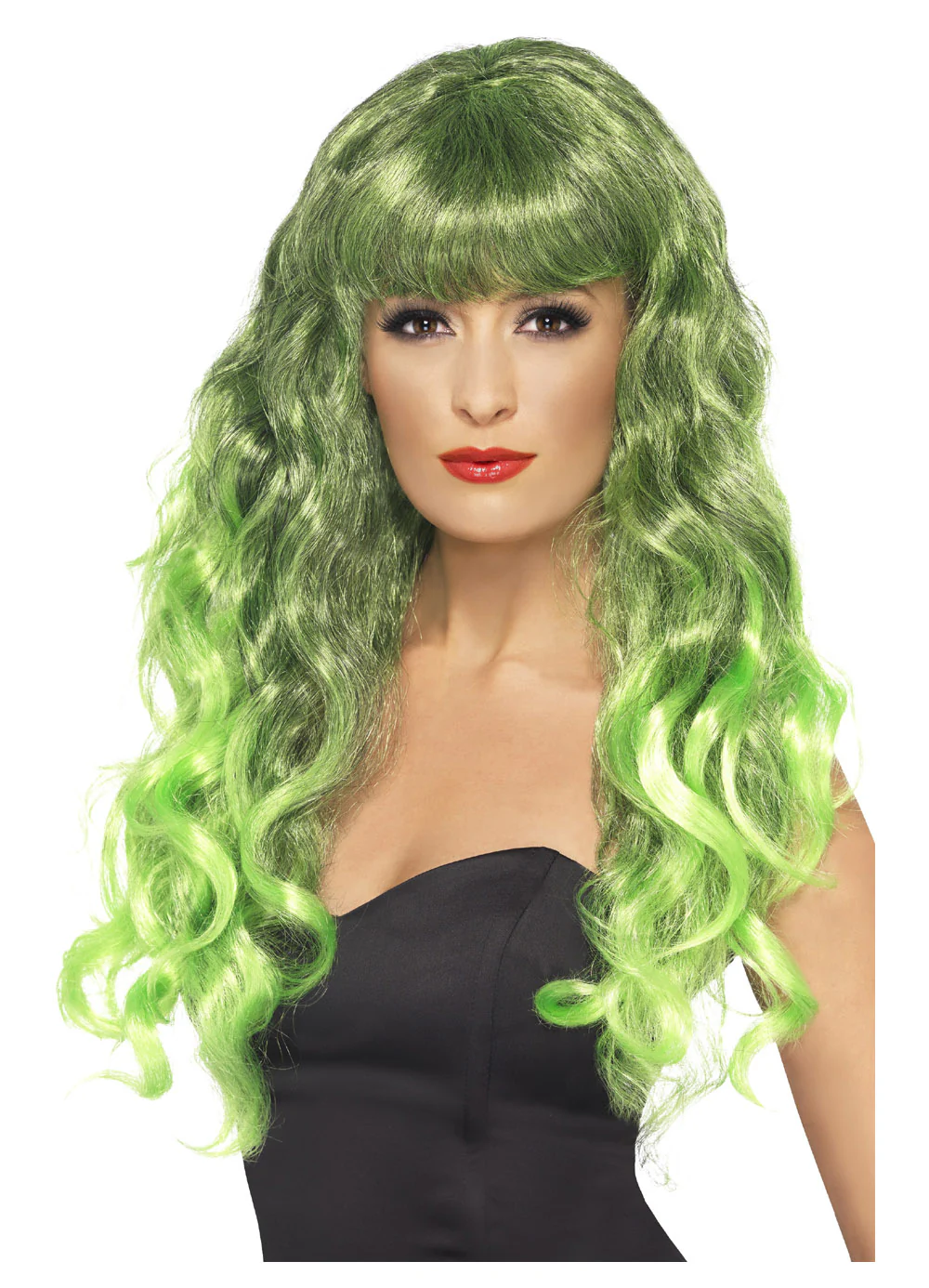 Siren Wig Green & Black