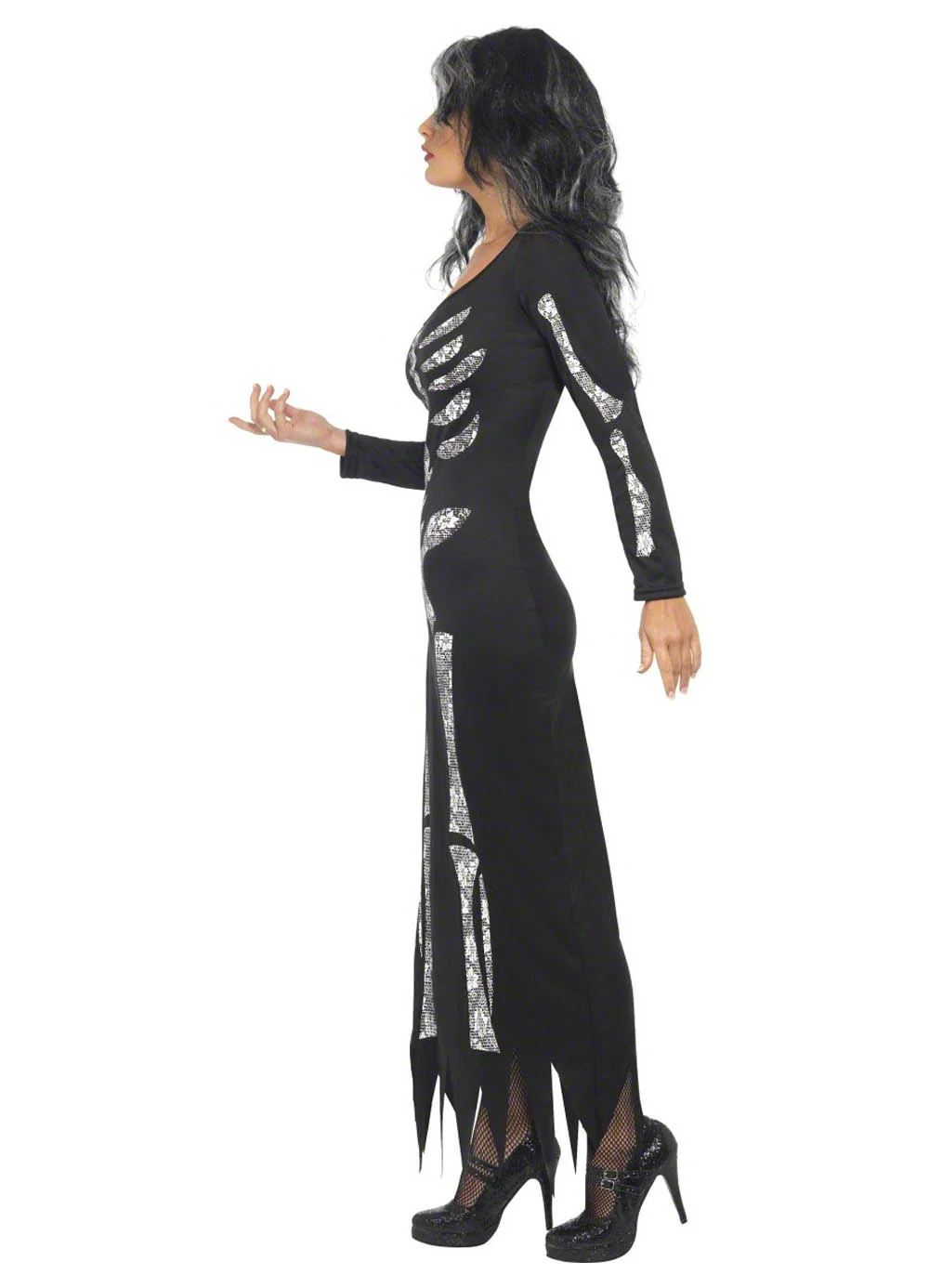 Skeleton Costume Dress Adult - Image 2