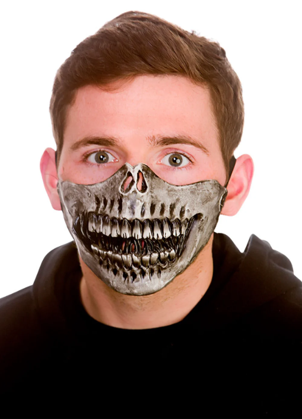 Skeleton Half Face Mask