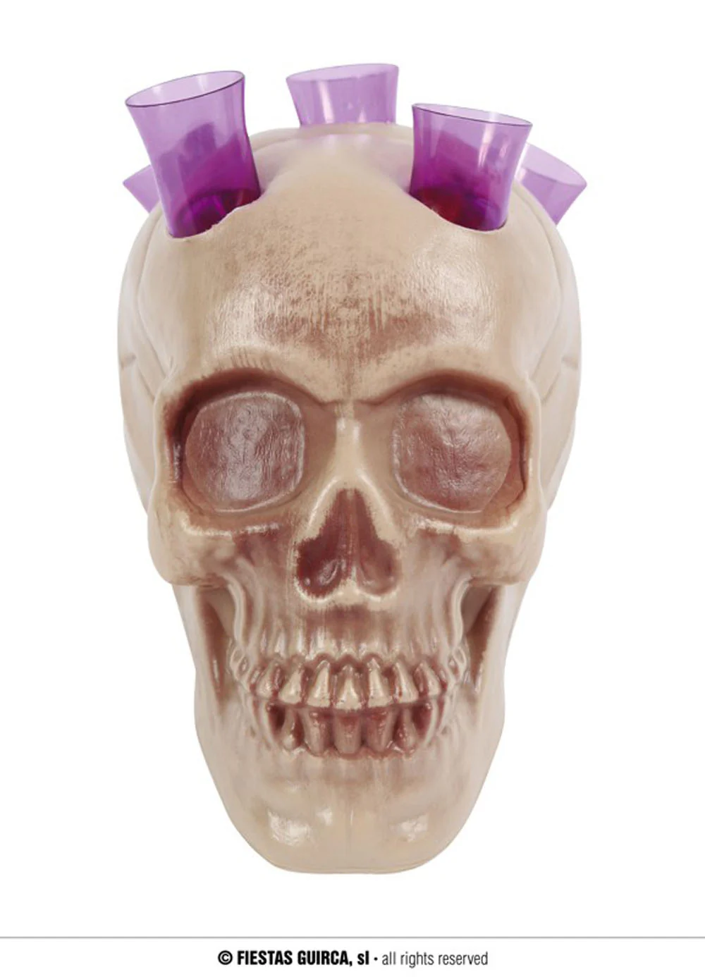 Skull with Shots