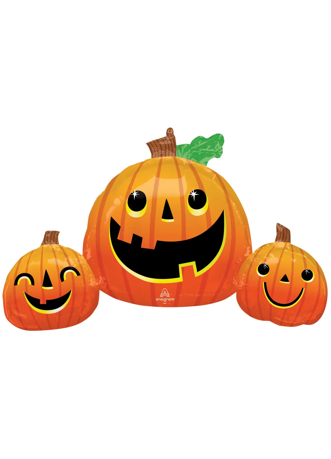 Smiling Pumpkin Trio Large Balloon