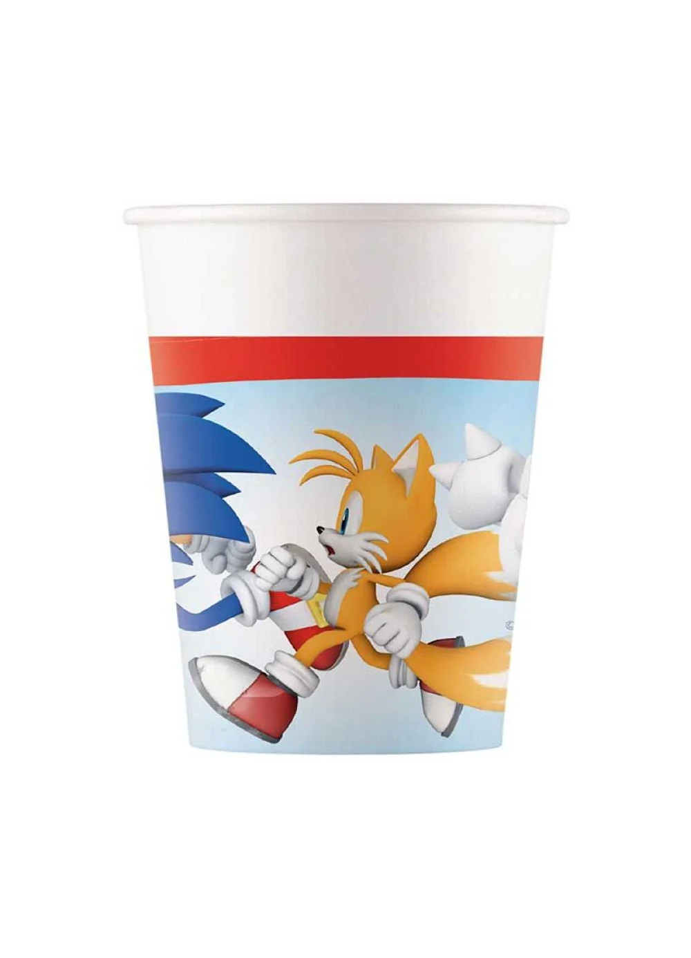 Sonic The Hedgehog Cups 8pk