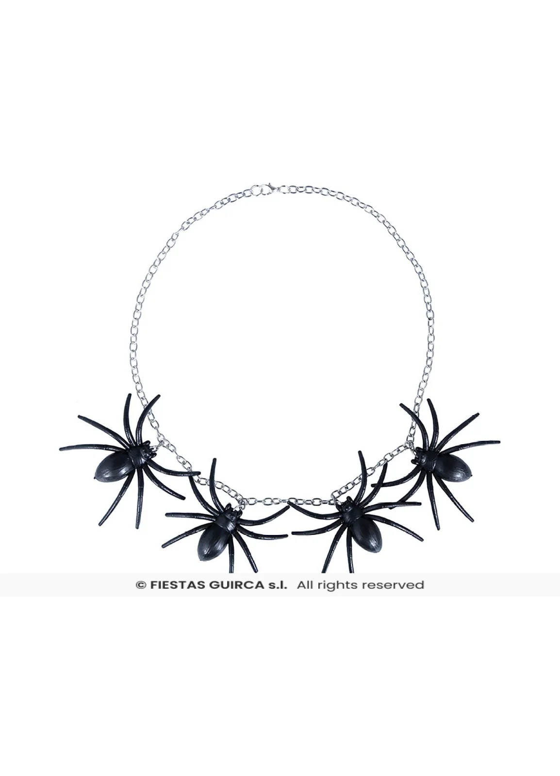 Spider Neckalce & Earrings Set - Image 2
