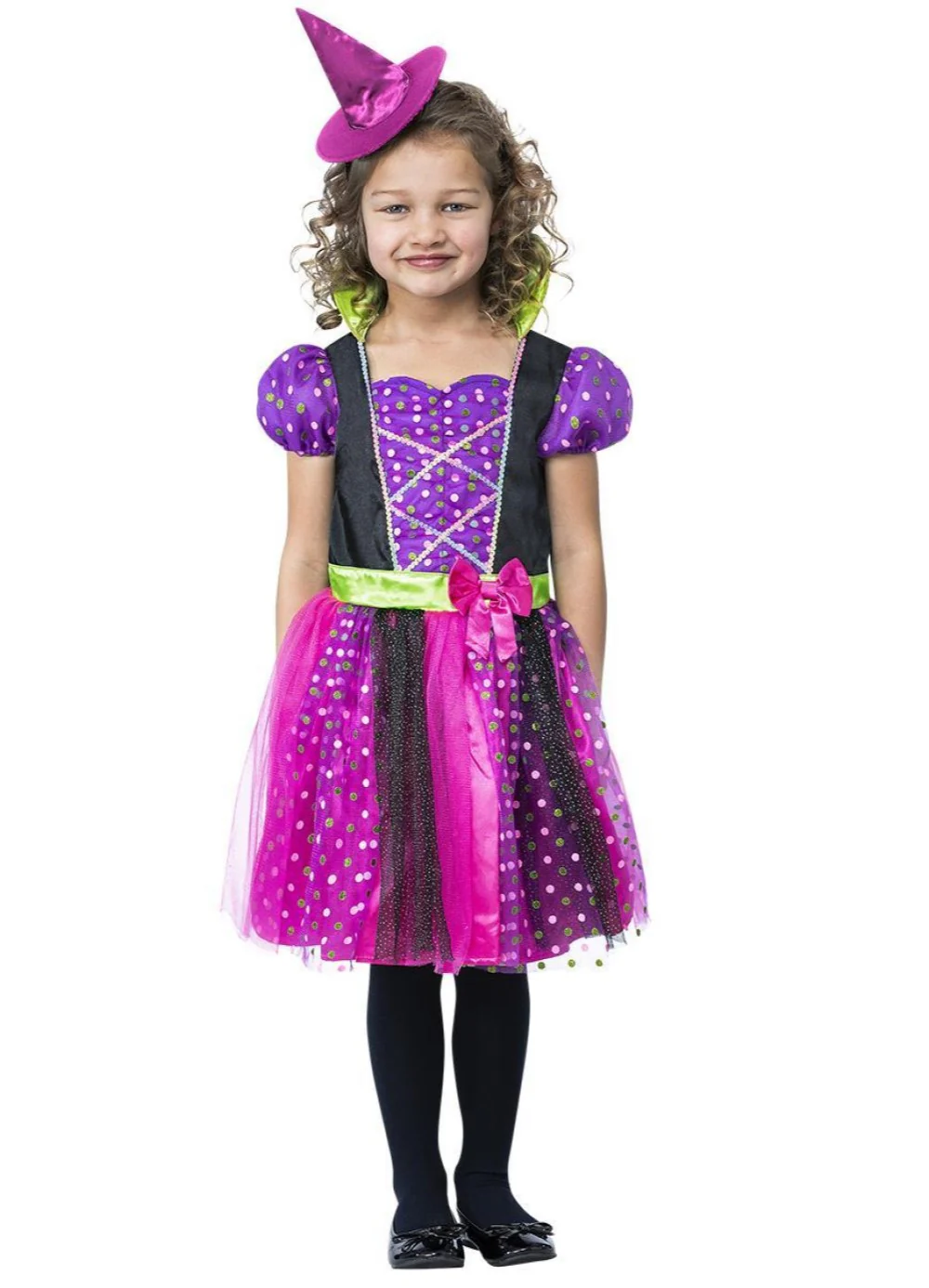 Spotty Witch Costume Child - Image 2