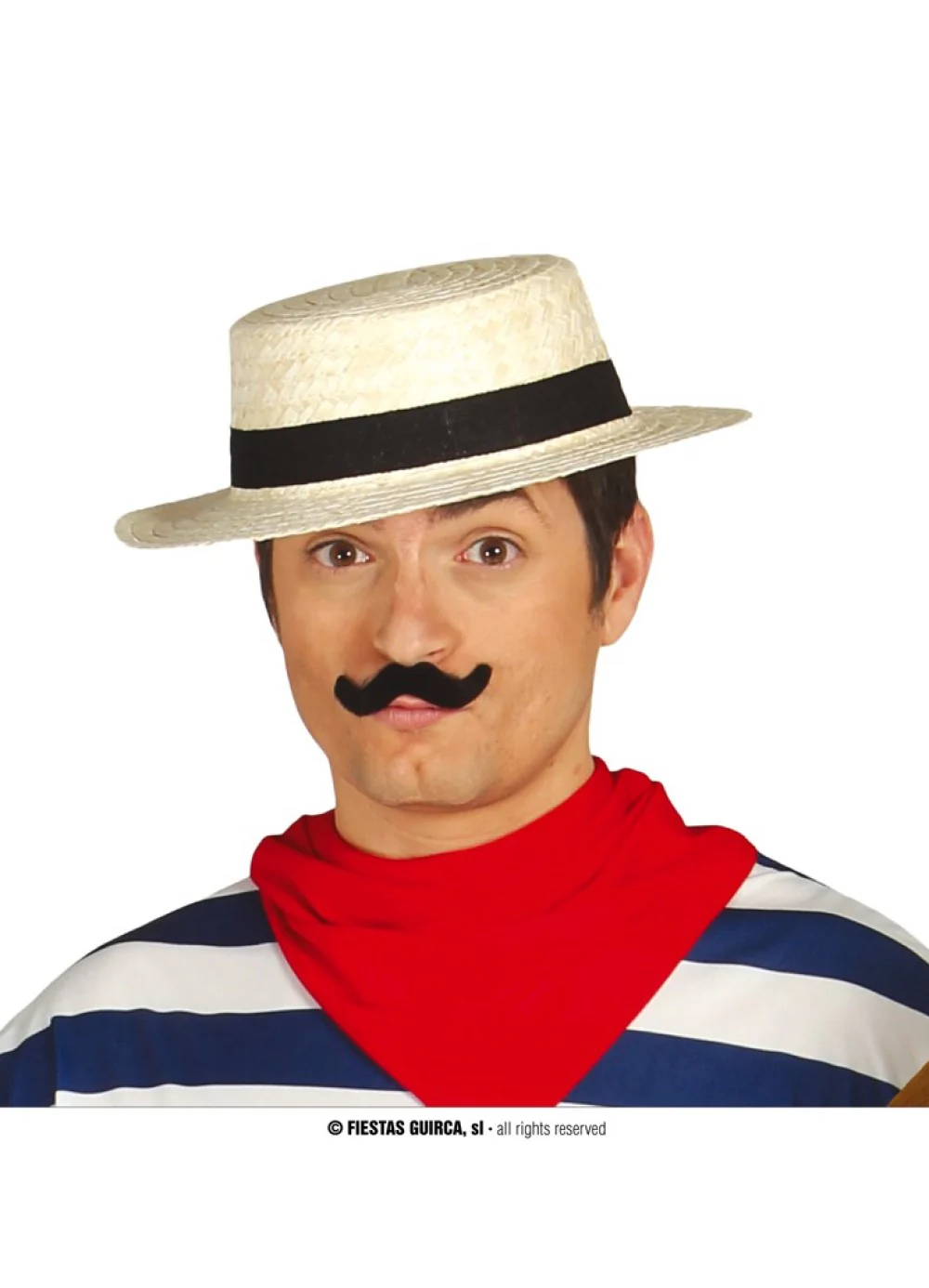 Straw Boater Hat