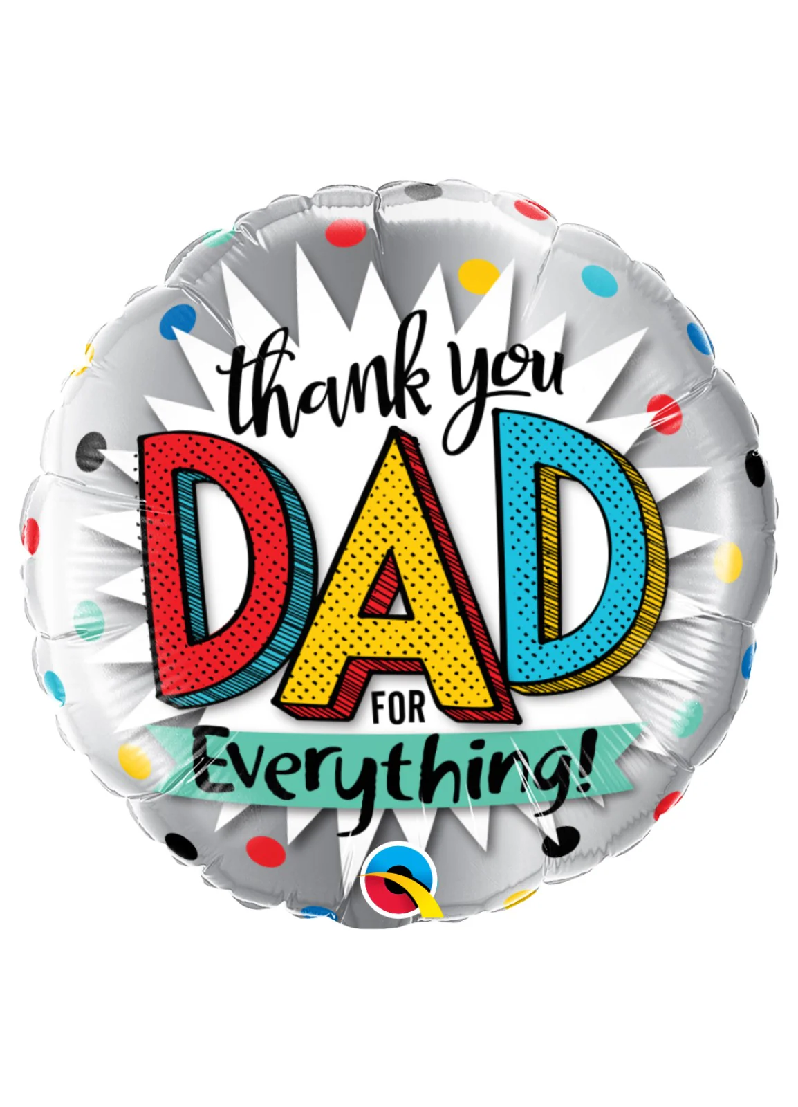 Thank You Dad Foil Balloon