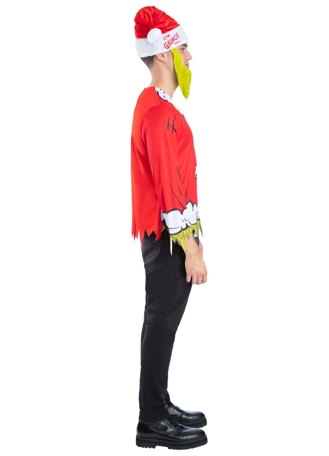 The Grinch Santa Kit Adult - Image 2