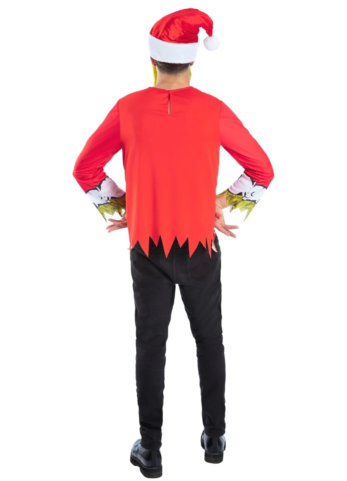 The Grinch Santa Kit Adult - Image 3