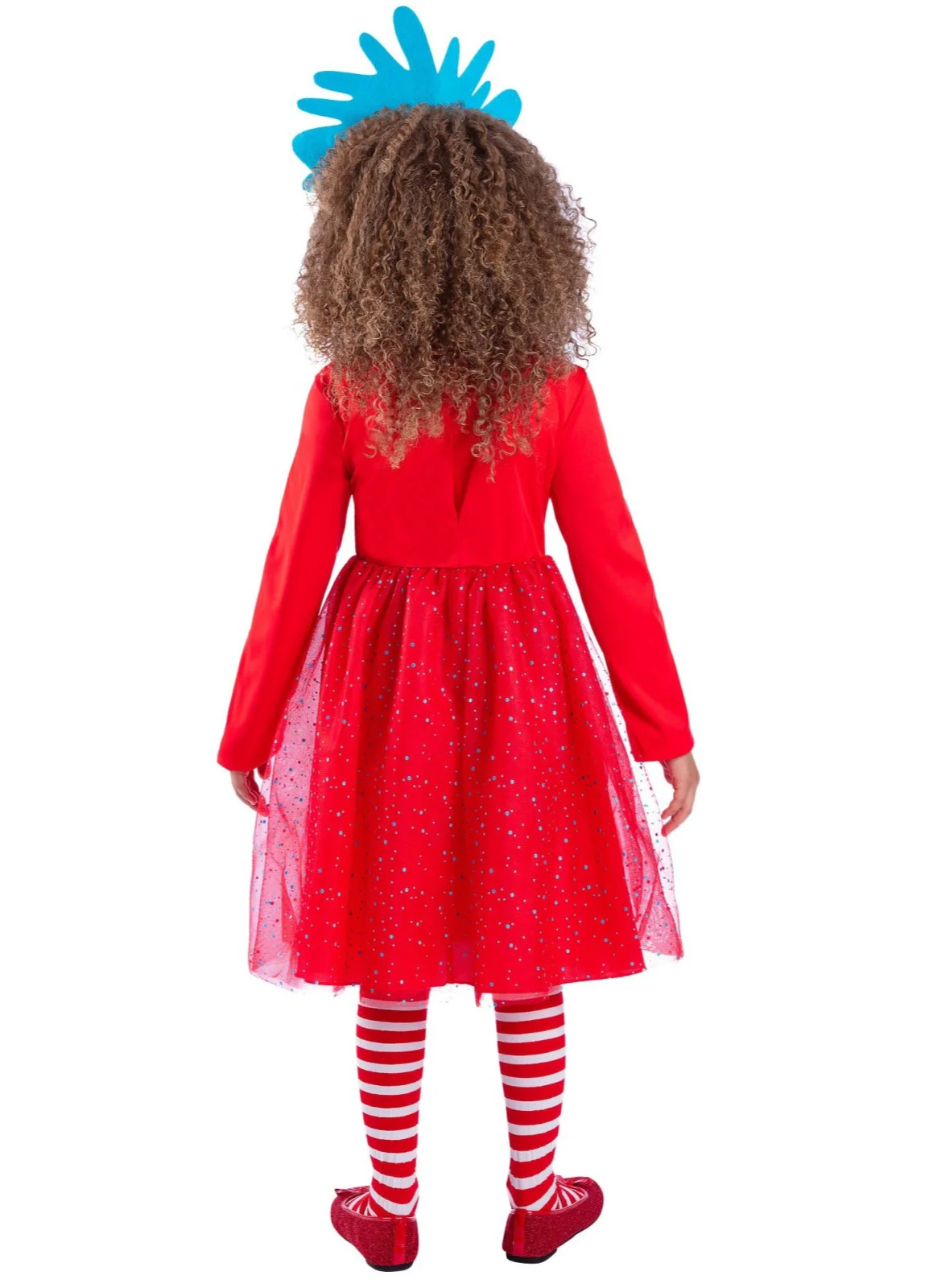 Thing 1 & 2 Girl's Costume - Image 3