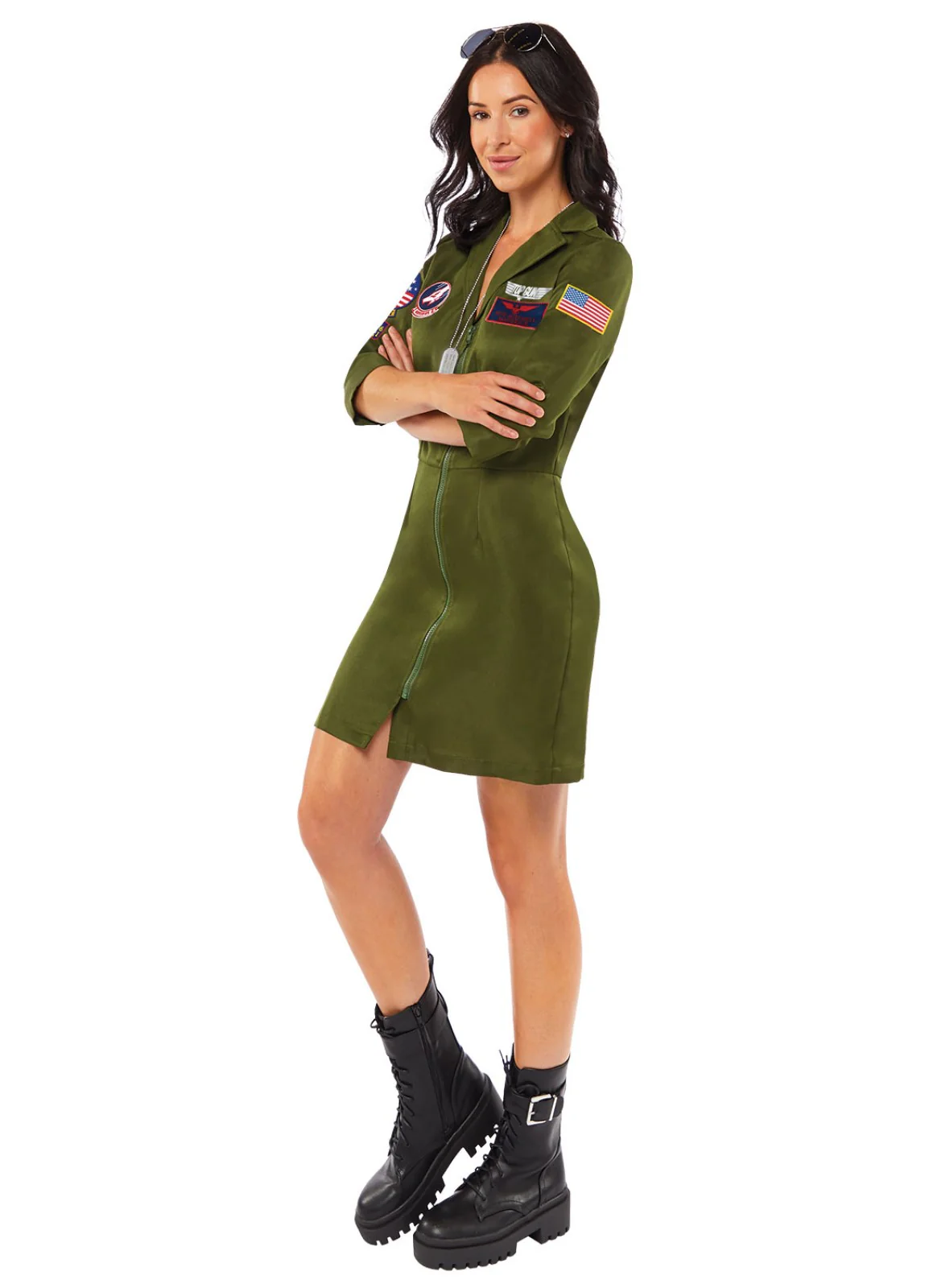 Top Gun Ladies Costume - Image 2