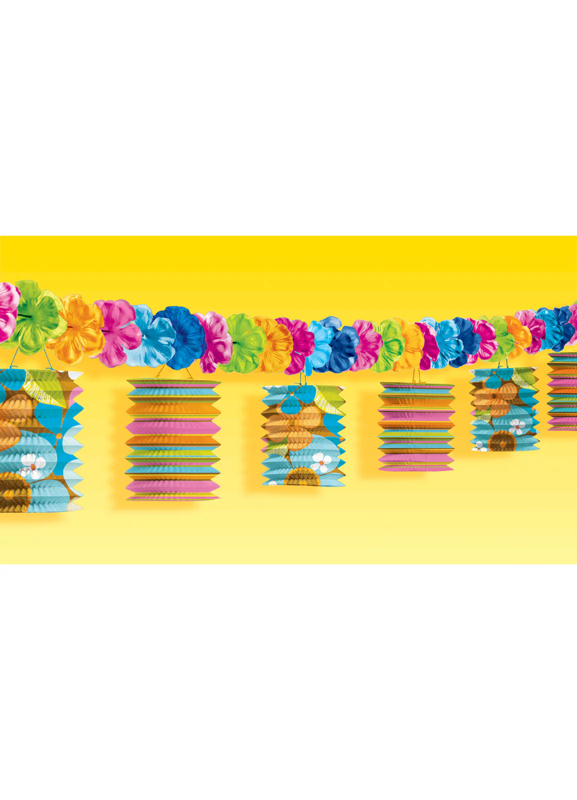Totally Tiki Lantern Garland