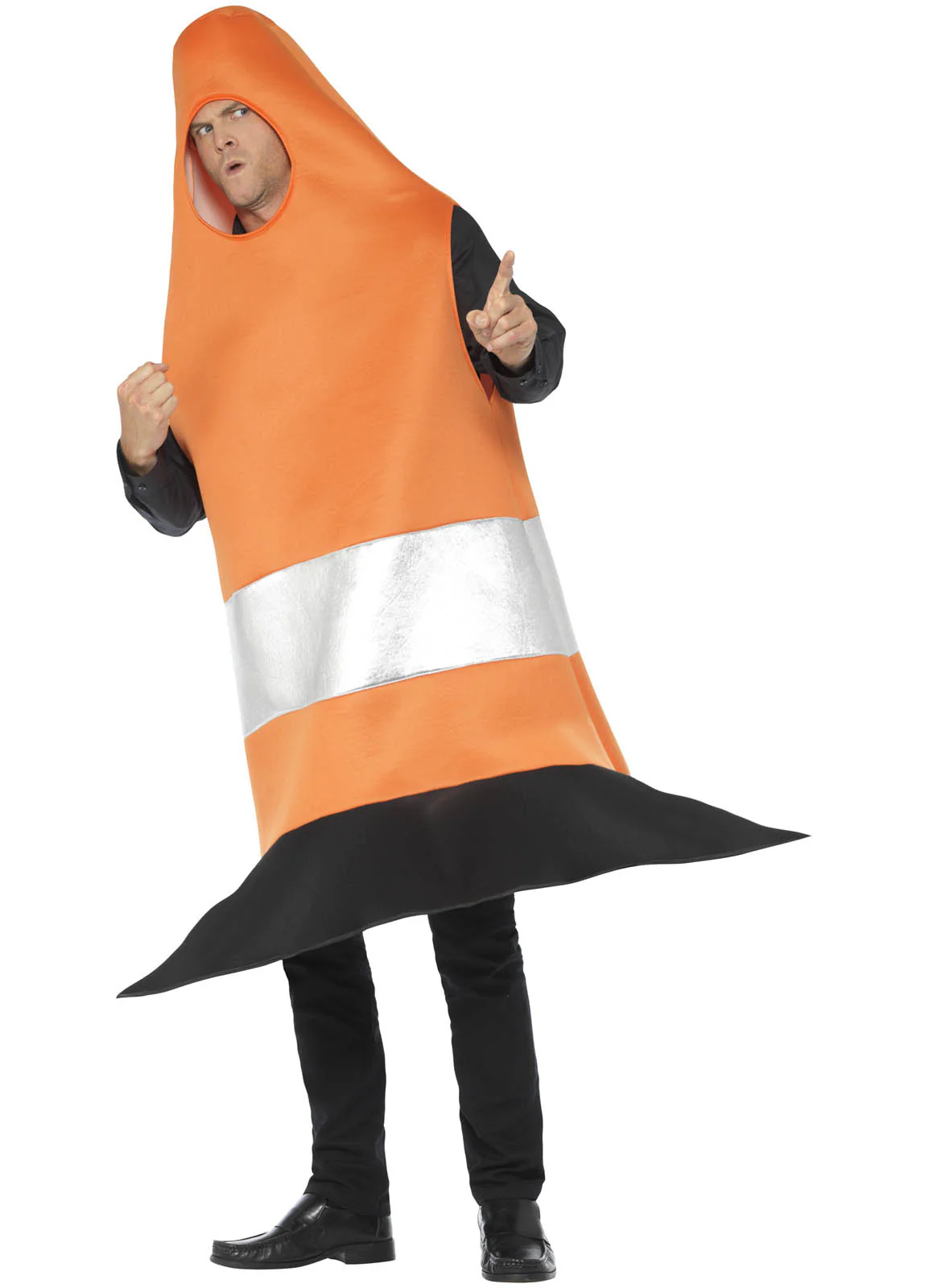 Traffic Cone Costume Adult - Image 2