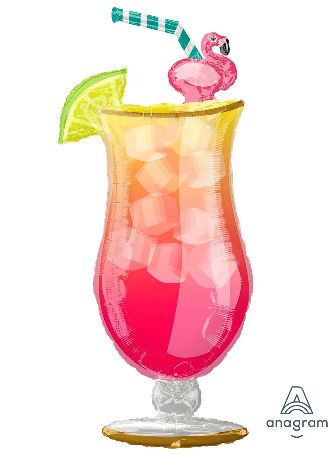 Tropical Drink SuperShape Foil Balloon