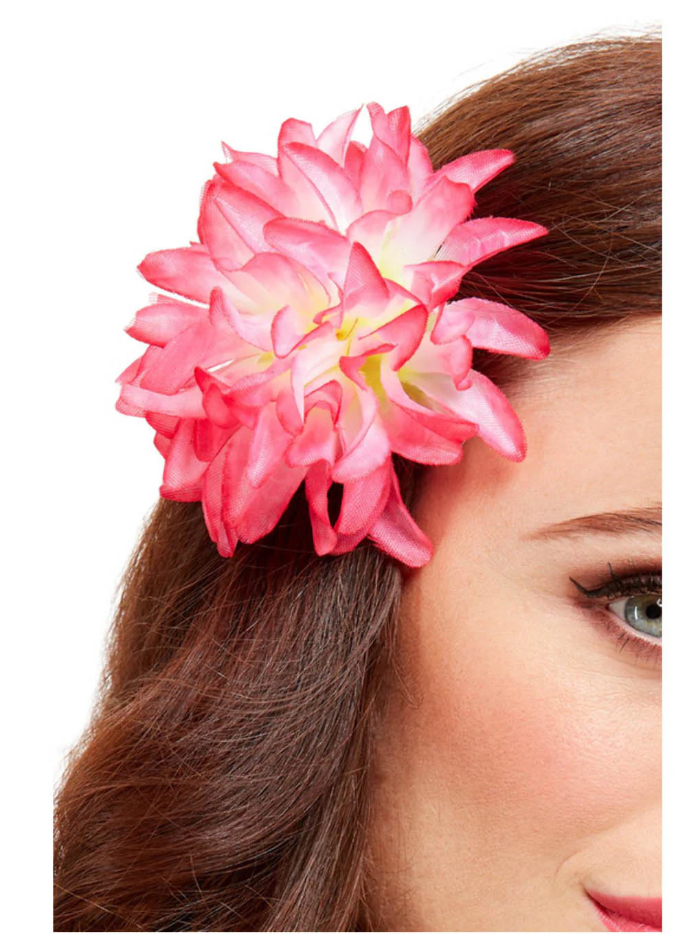 Tropical Hawaiian Flower Hair Clip