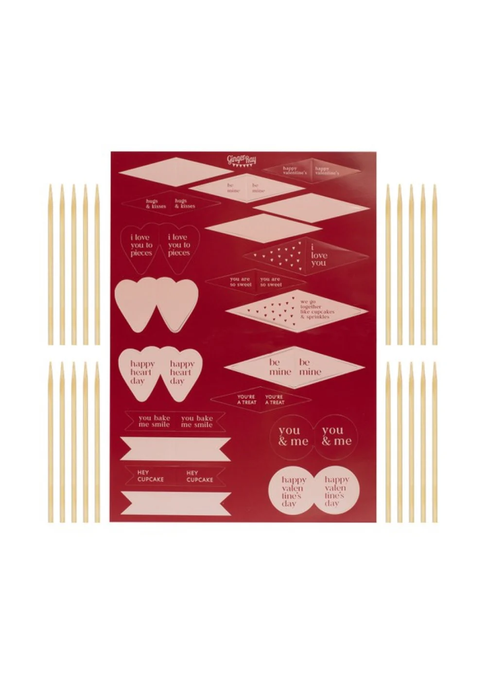 Valentine's Cupcake Toppers - Image 3