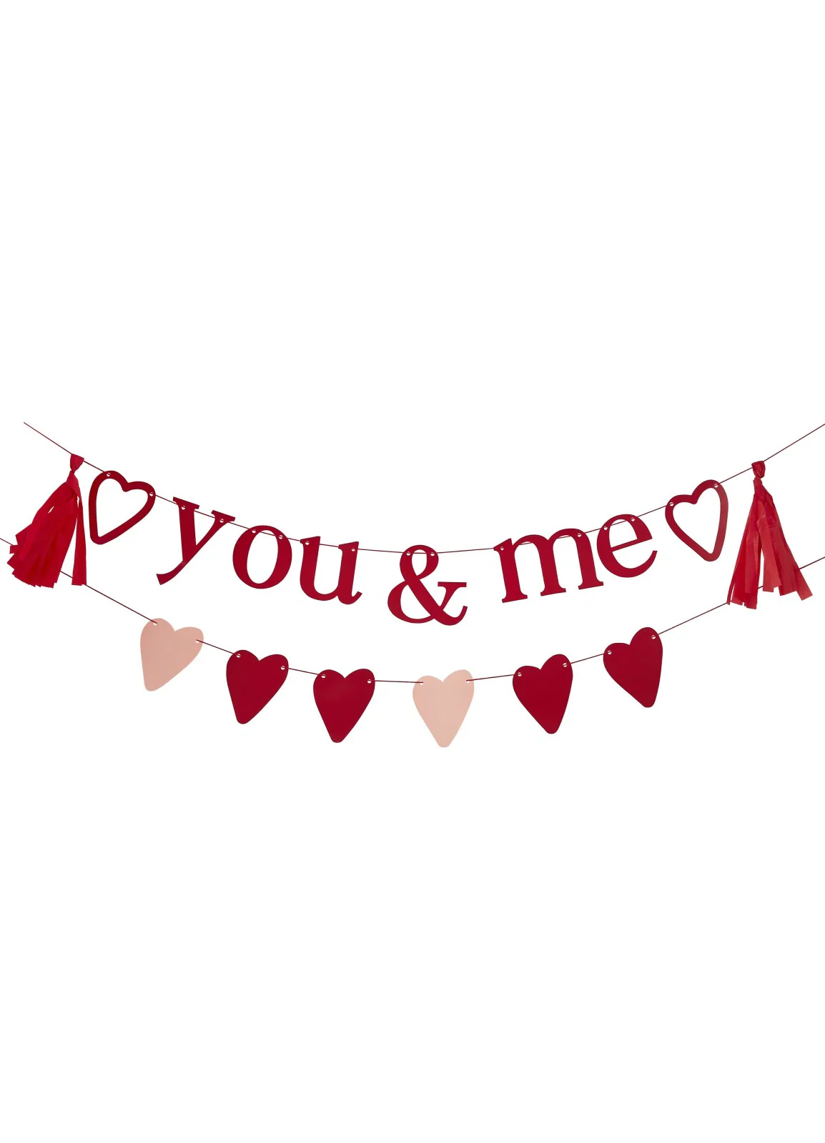 Valentine's You & Me Bunting - Image 3