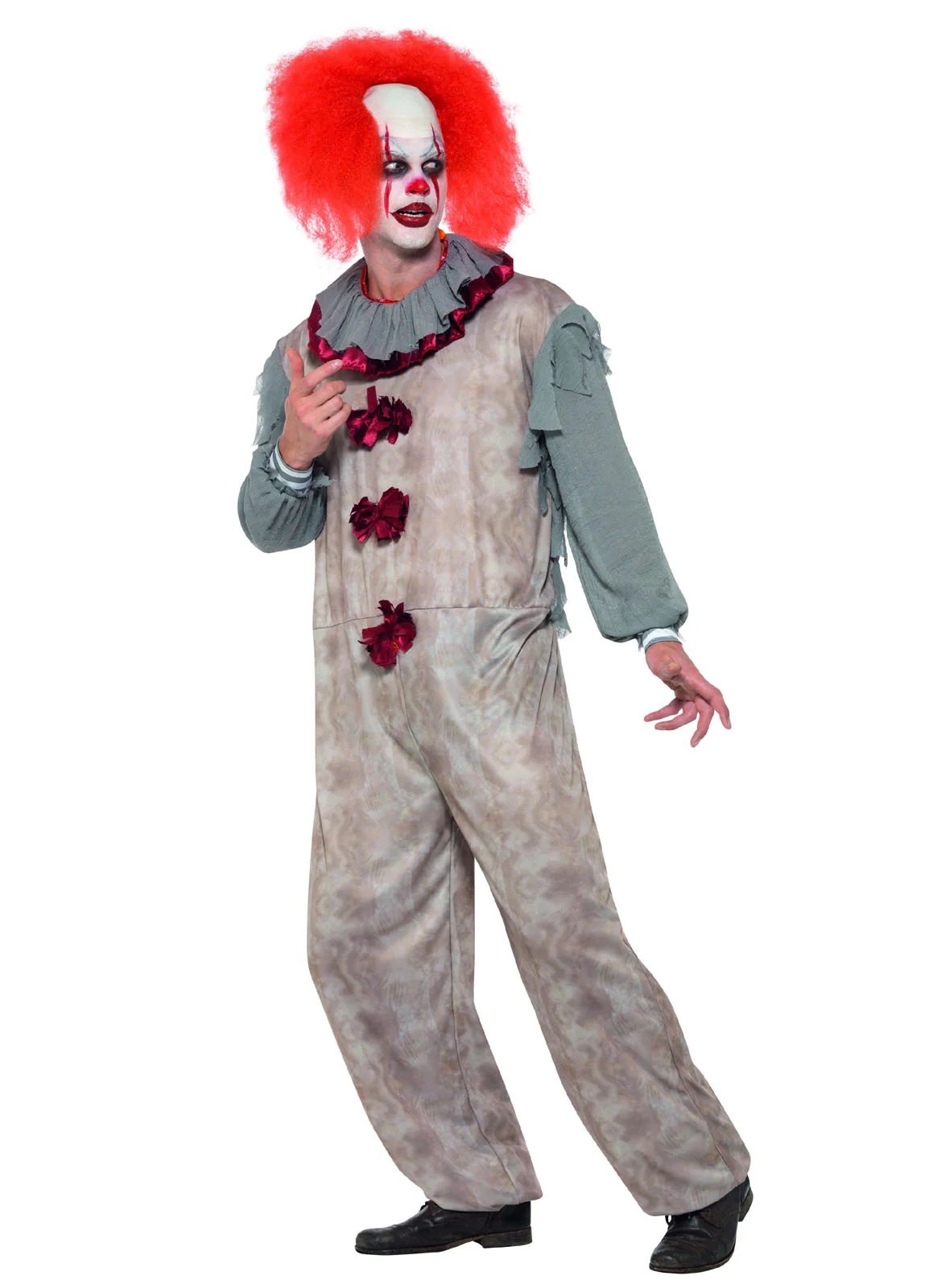 Vintage Clown Costume Adult - Image 3