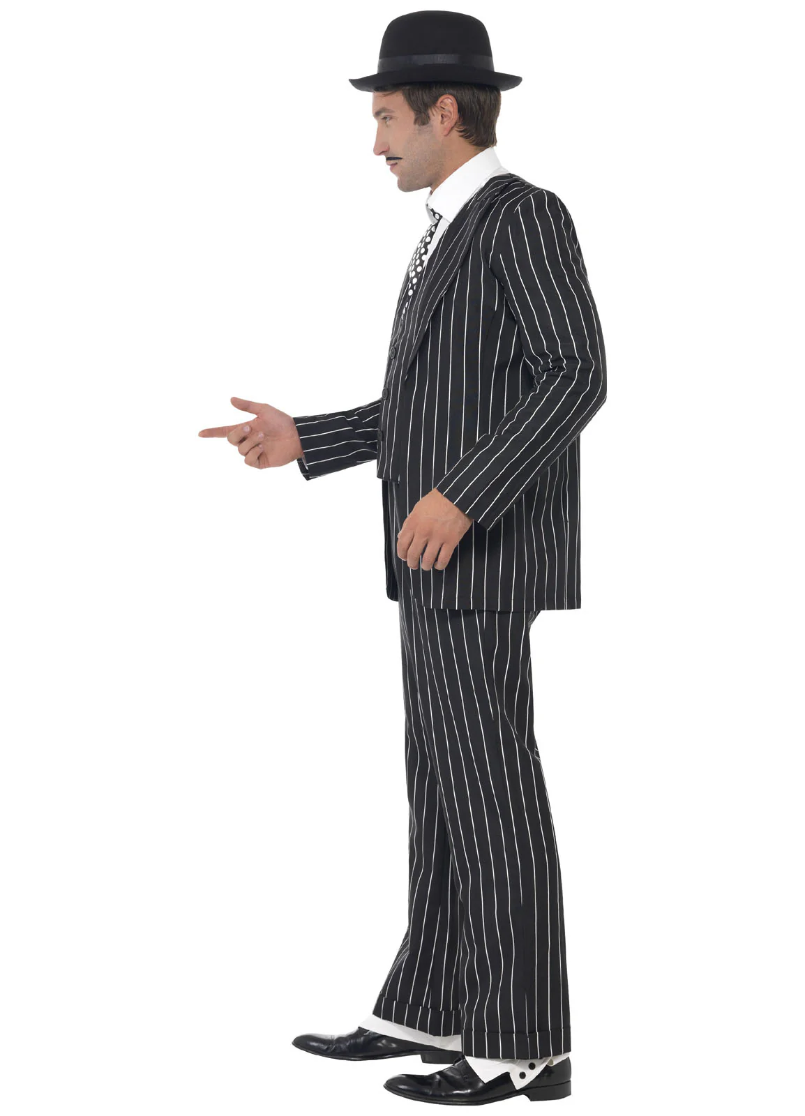Vintage Gangster Boss Costume Adult - Image 3