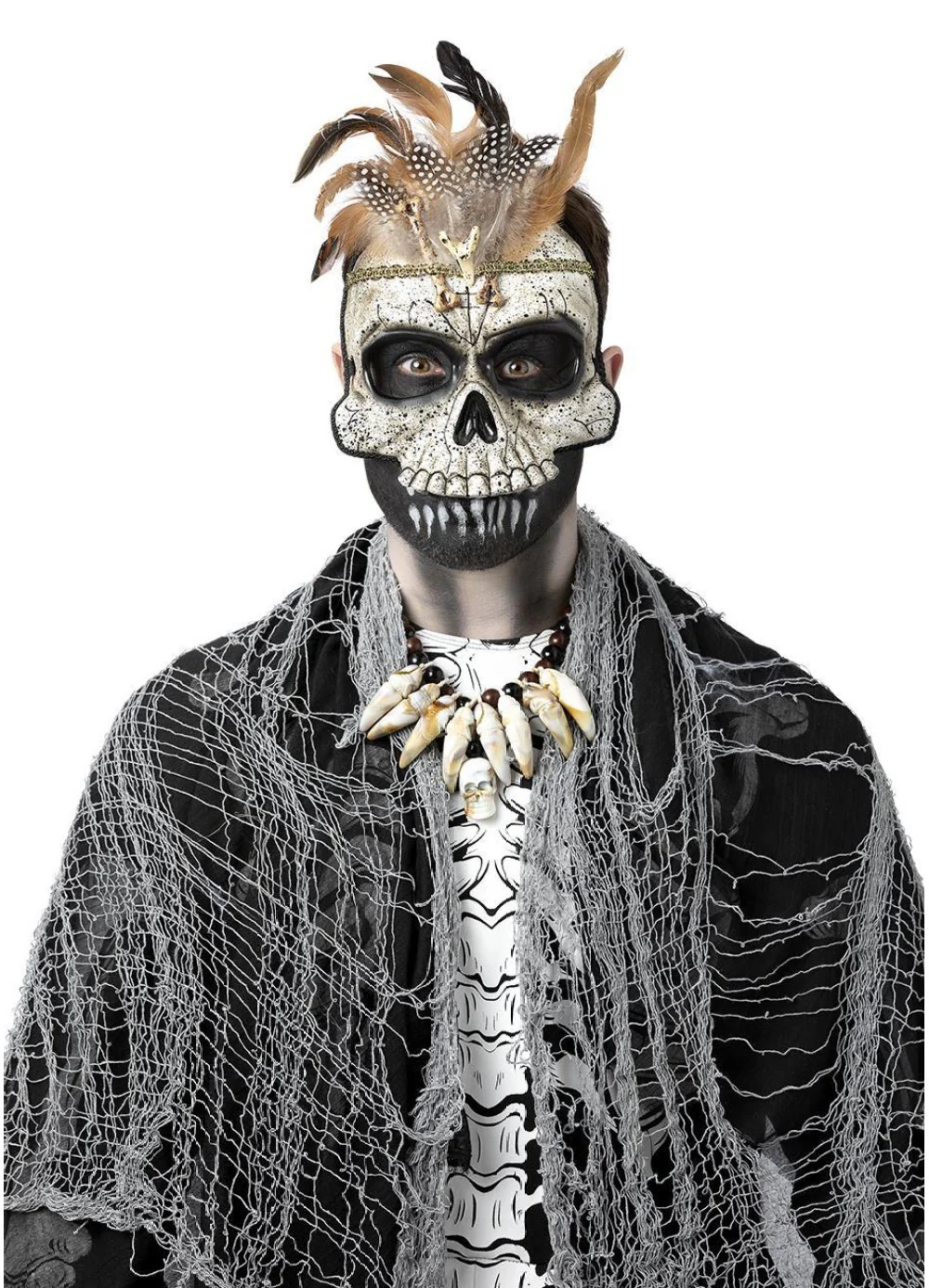 Voodoo Priest Skull Eyemask