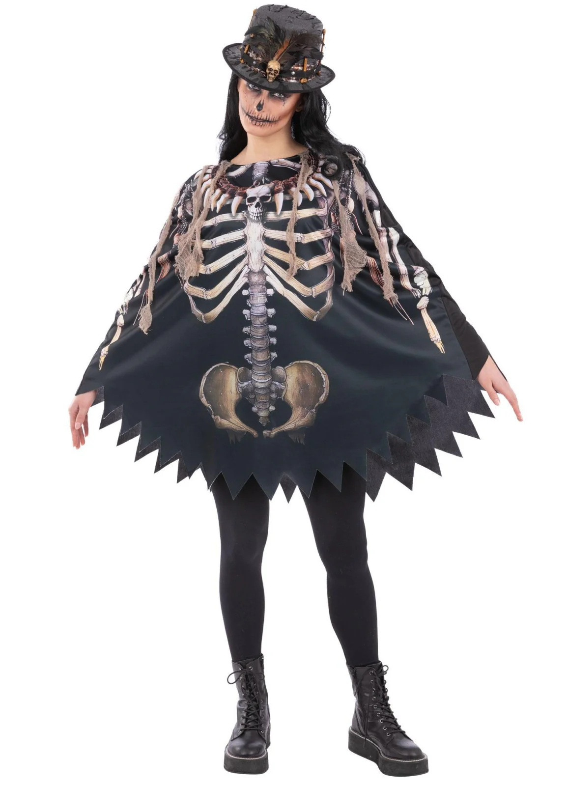 Voodoo Witch Doctor Poncho - Image 2