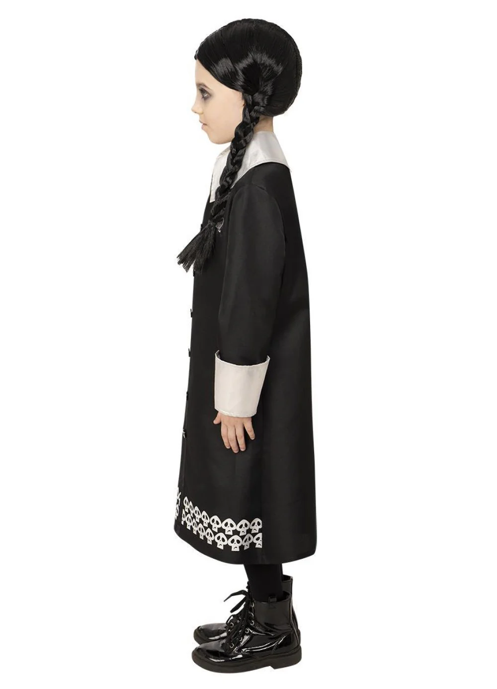 Wednesday Addams Costume Child - Image 3