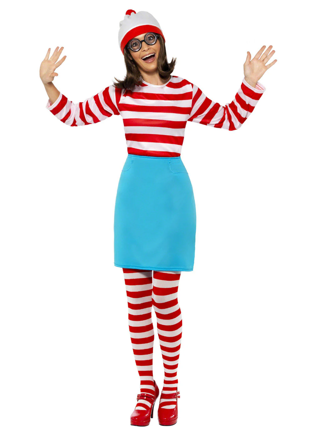 Where's Wally Wanda Costume Adult