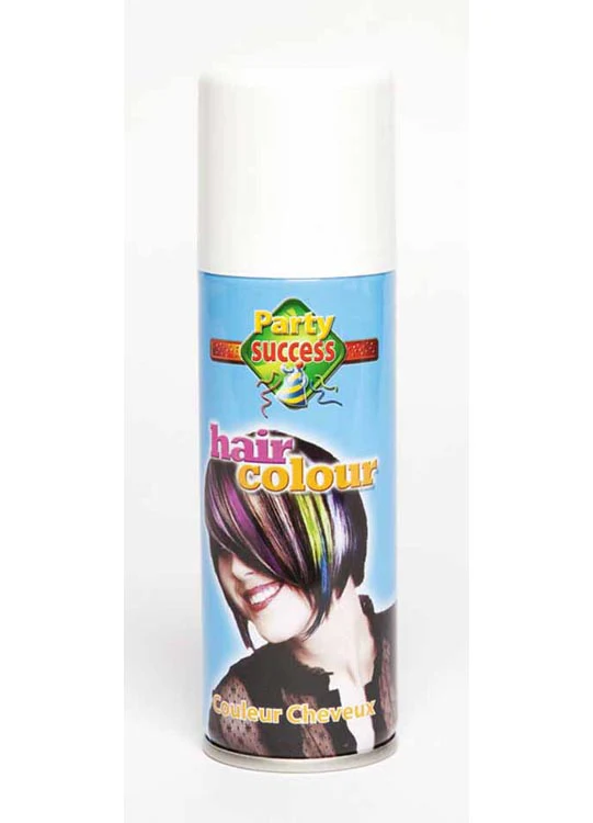 White Coloured Hair Spray