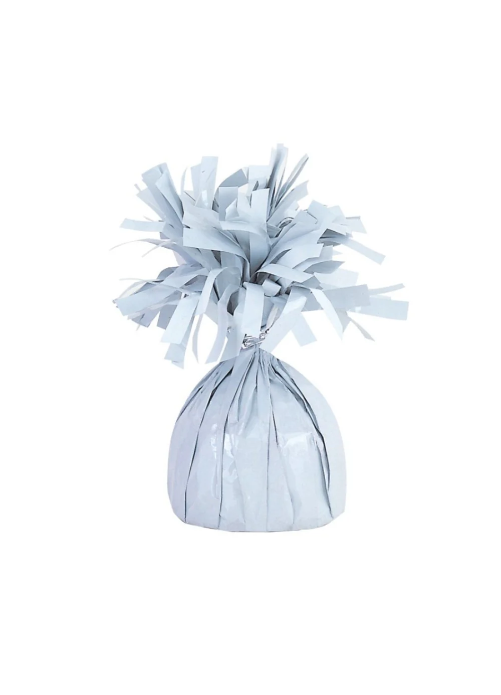 White Foil Balloon Weight
