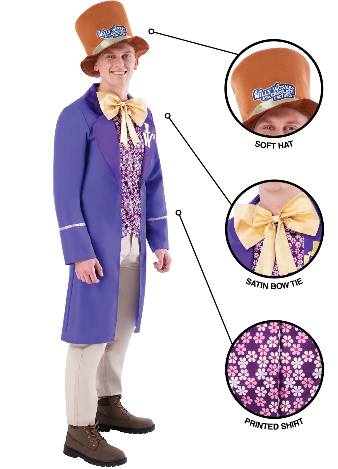 Willy Wonka Adult - Image 2