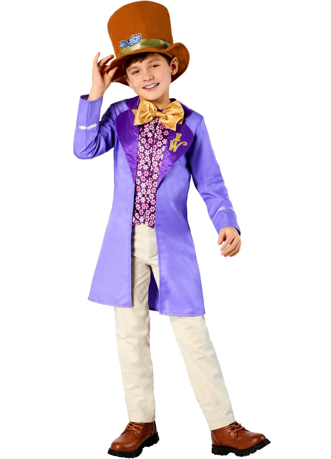 Willy Wonka Boy Costume