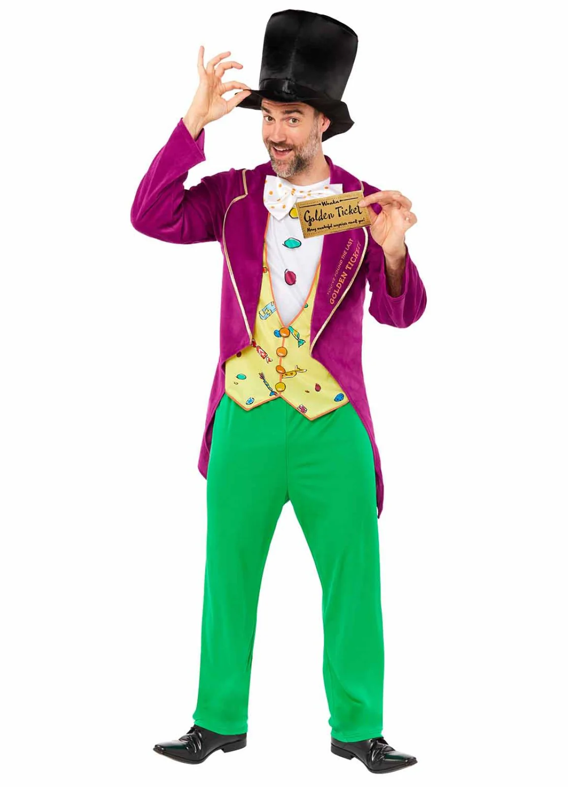 Willy Wonka Costume Adult - Image 2