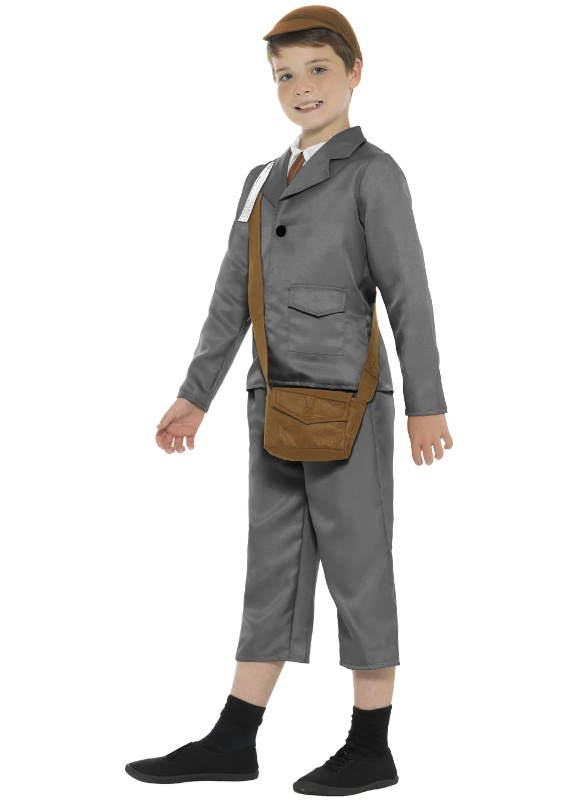 WW2 Evacuee Boy Costume Child - Image 2